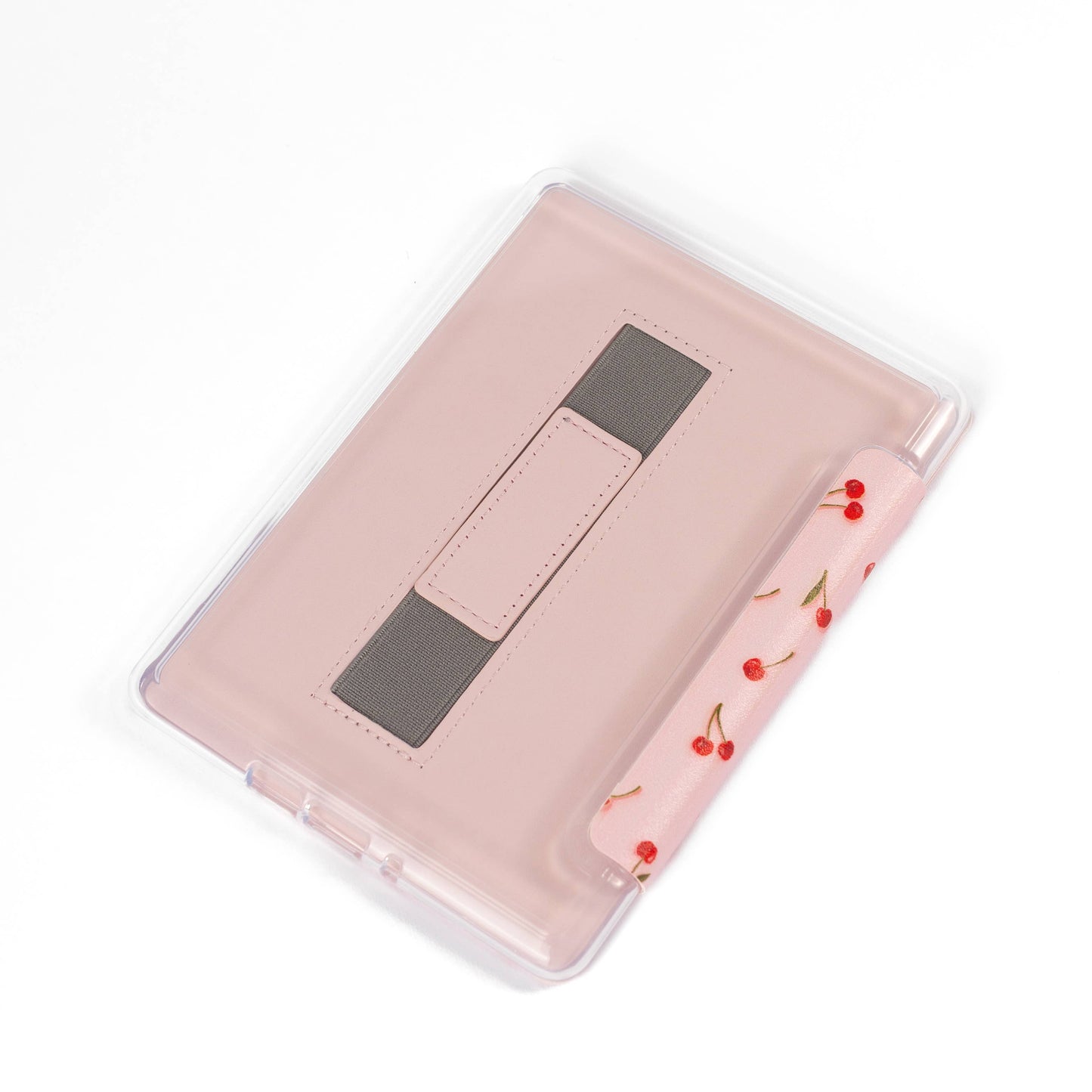 Painted Cherries Clear Back Kindle Case | Bookish & Reading: Kindle Paperwhite (11th Generation)