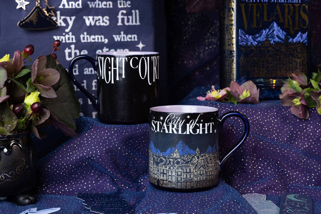 Color Changing Ceramic Mug, Night Court