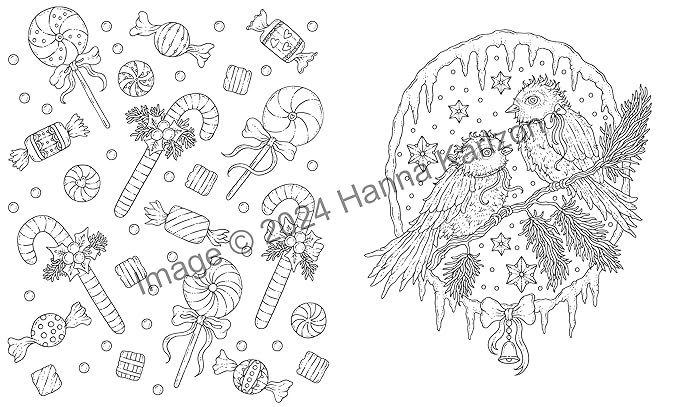 Merry Christmas Coloring Book