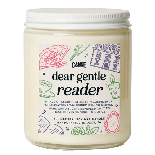 Dear Gentle Reader Scented Candle: Standard