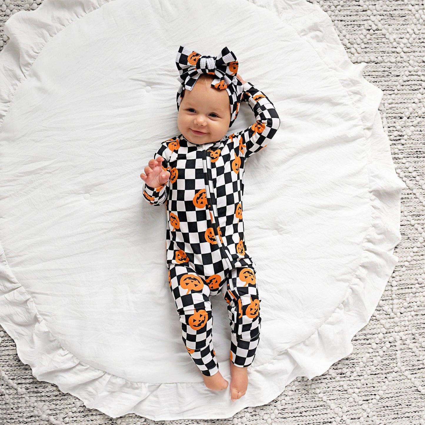 Merlin Pumpkin ZIP Bamboo Halloween Sleepies Little