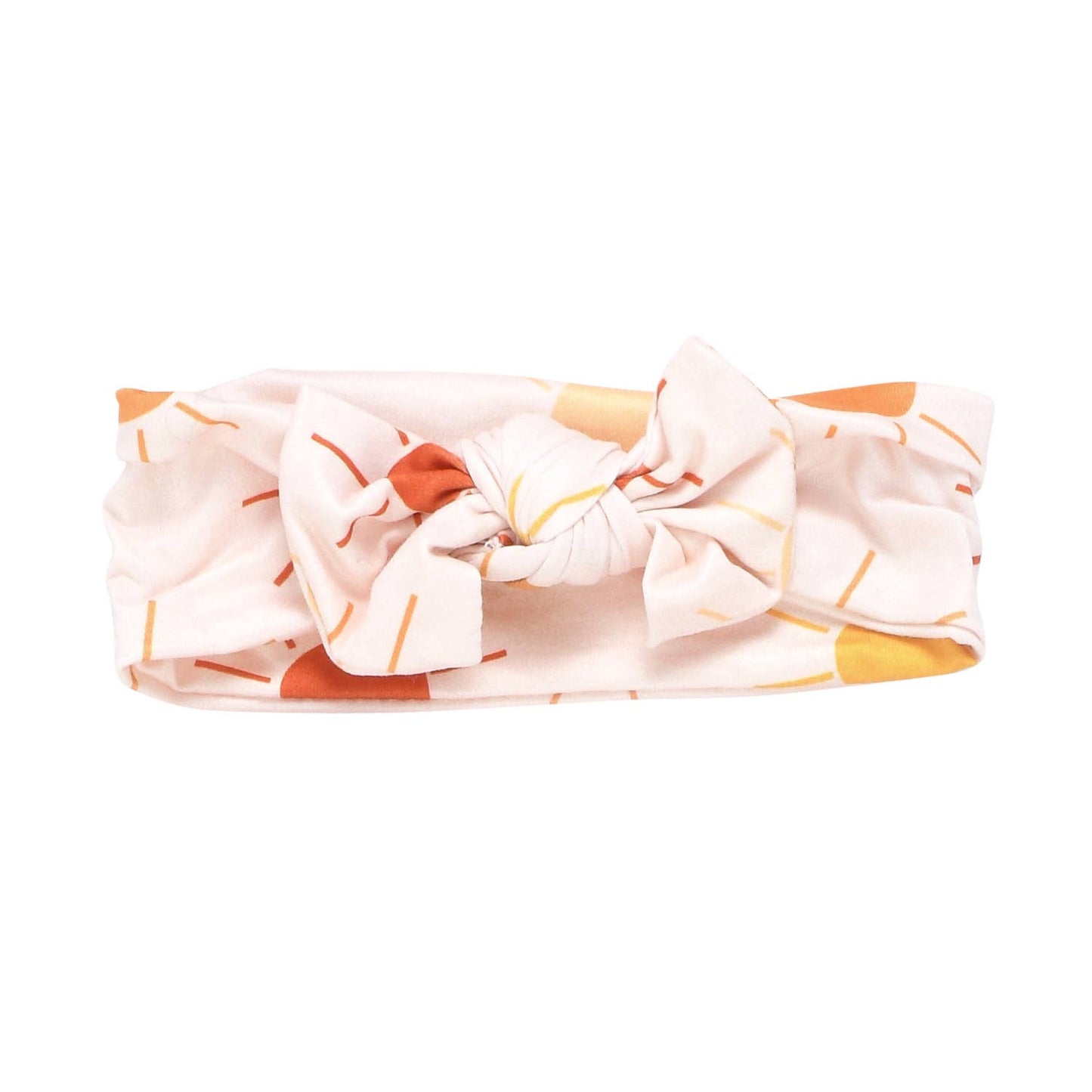 Ultra Soft Baby Headband Bow: Rose