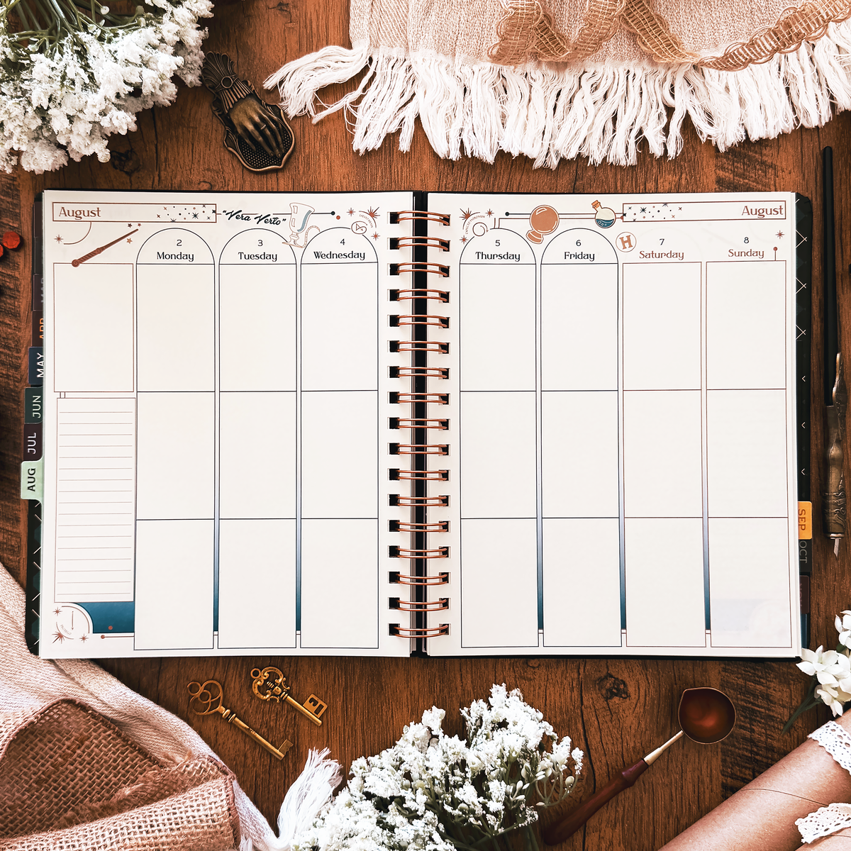 Harry Potter Return to Hogwarts 2027 Weekly Planner, Personal Organizer
