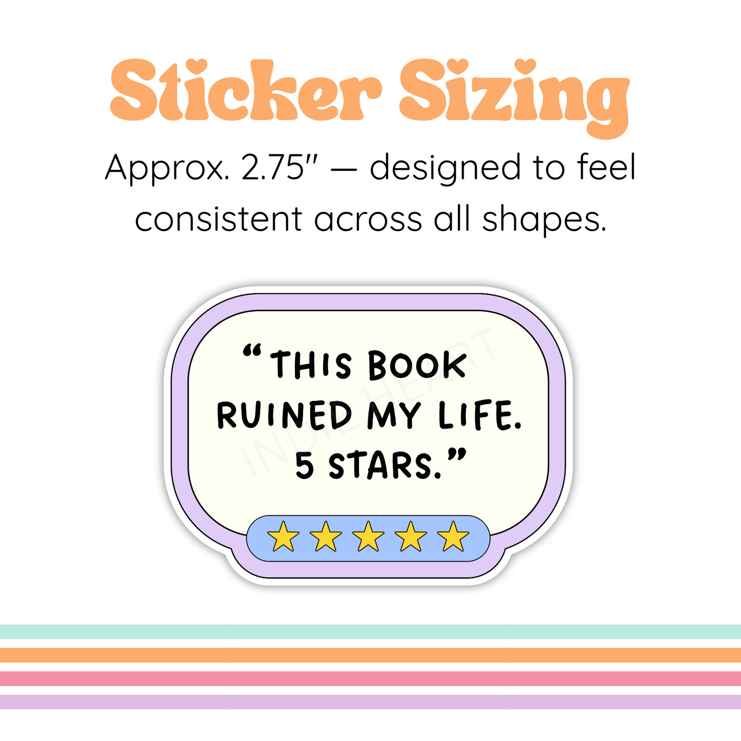 This Book Ruined My Life Sticker