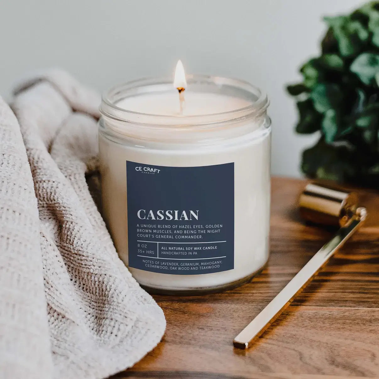 Cassian Scented Candle: Standard
