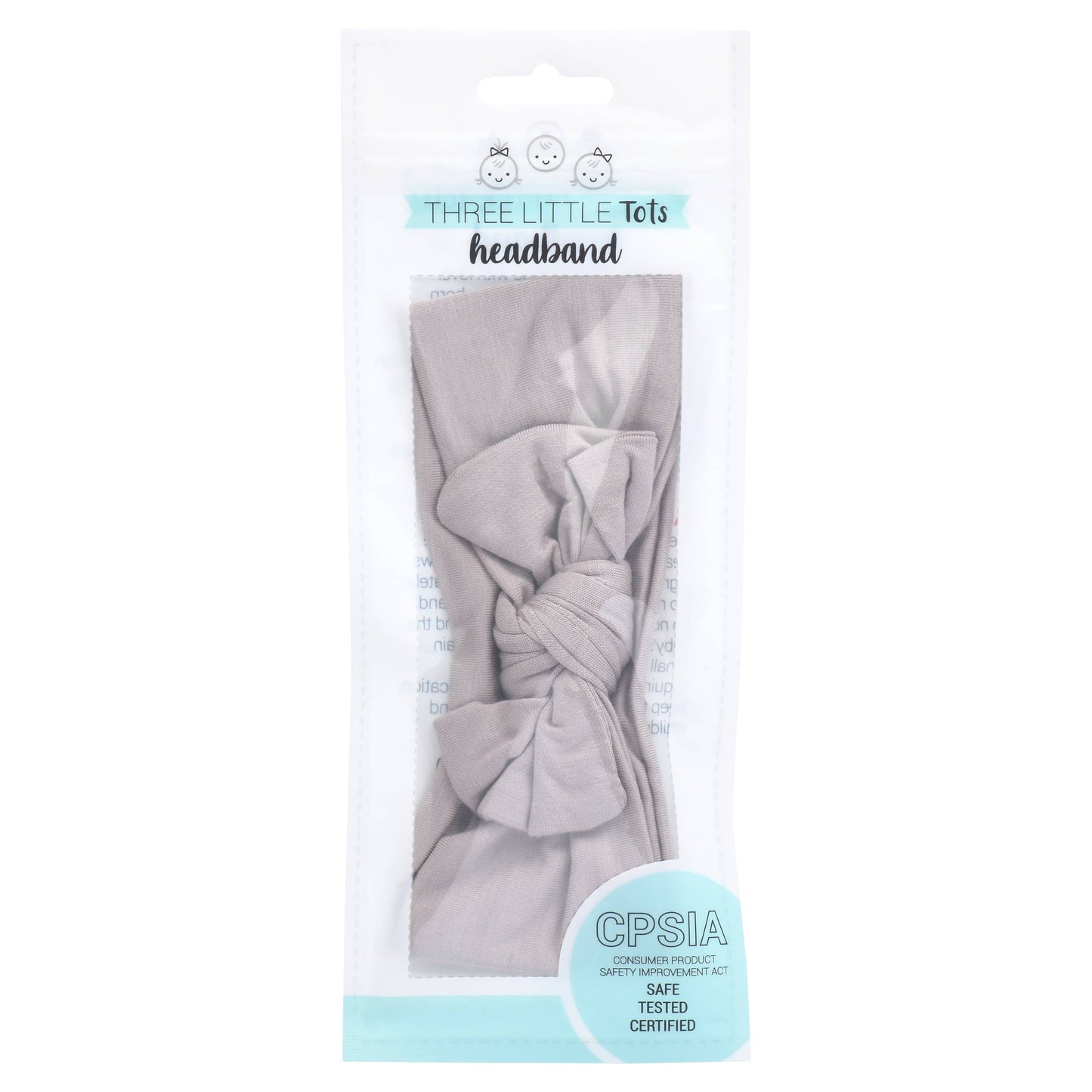 Ultra Soft Baby Headband Bow: Cocoa