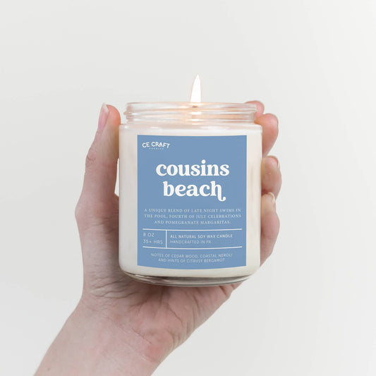 Cousins Beach Scented Candle: 8