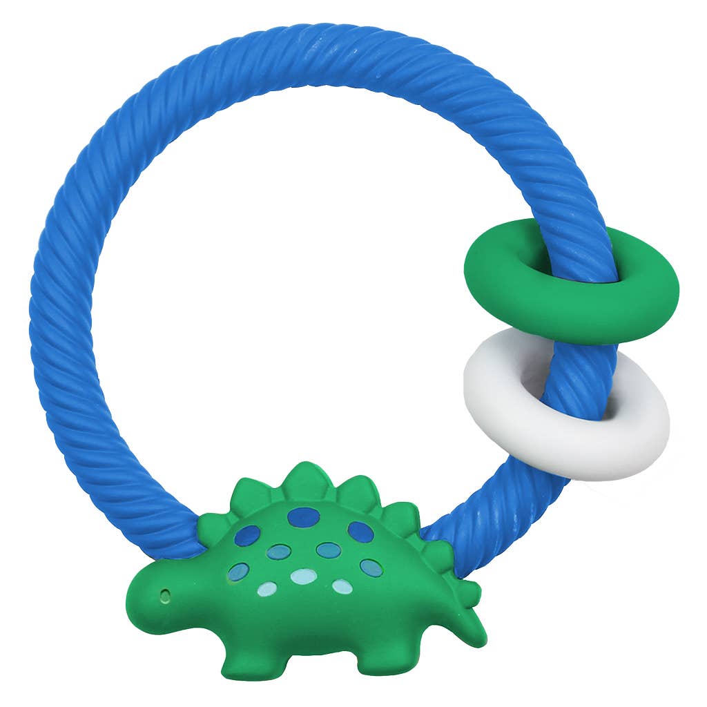 Ritzy Rattle™ Silicone Teether Rattles: Fox