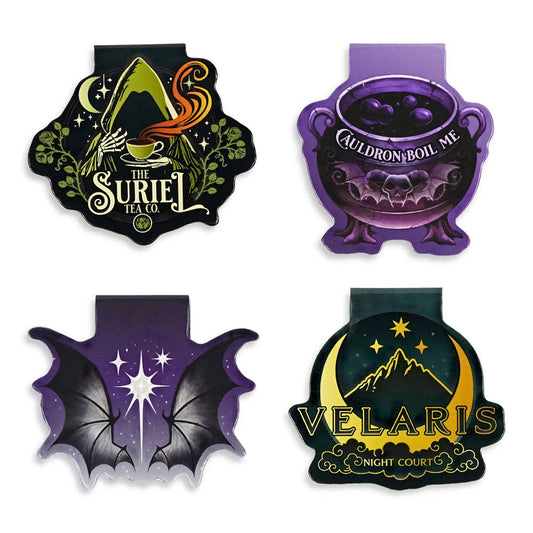 A Court of Thorns and Roses Magnetic Bookmarks (4-Pack)