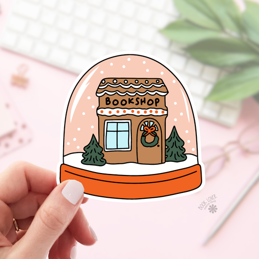 Winter Bookshop Stickers / Bookish Stickers / Book Lover: 3''