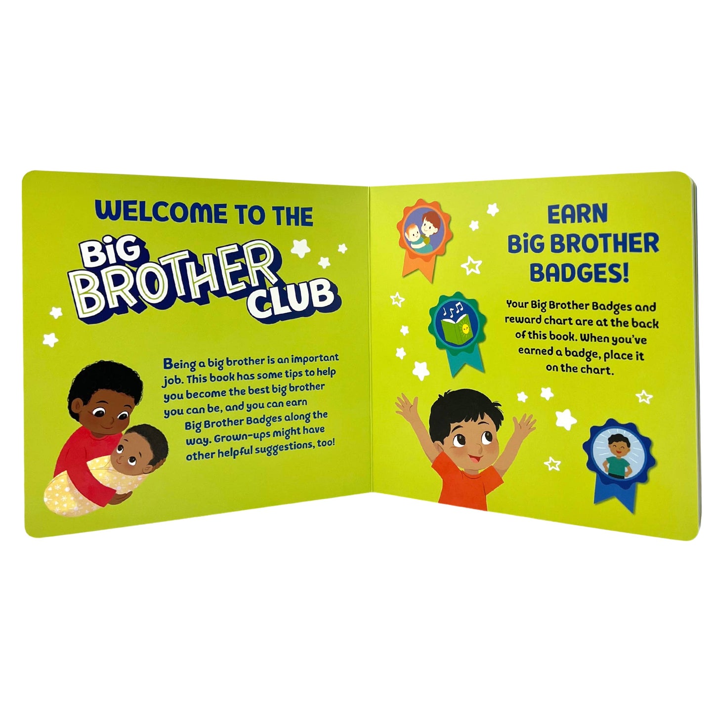 Welcome to the Big Brother Club with Reward Chart & Stickers