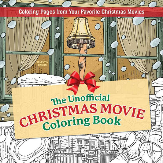 Unofficial Christmas Movie Coloring Book by Valentin Ramon: Paperback; 128 pages / English