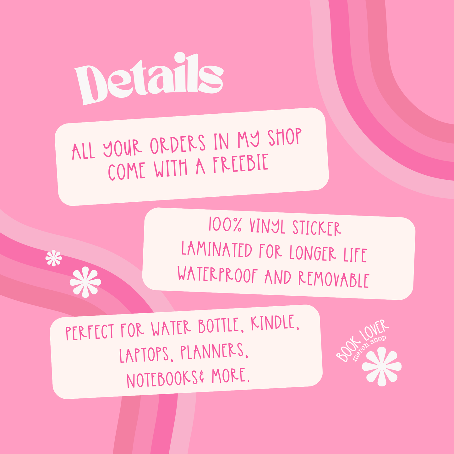 Holiday Season Kindle Era Stickers / Bookish Stickers: 3''