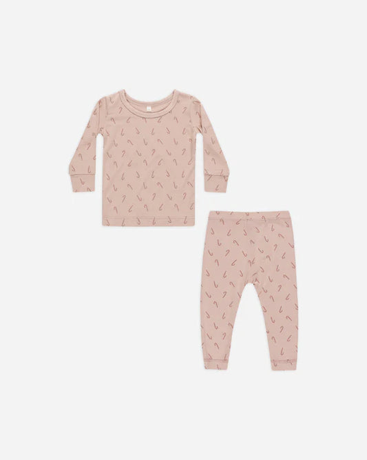 Bamboo Pajamas Set || Candy Cane