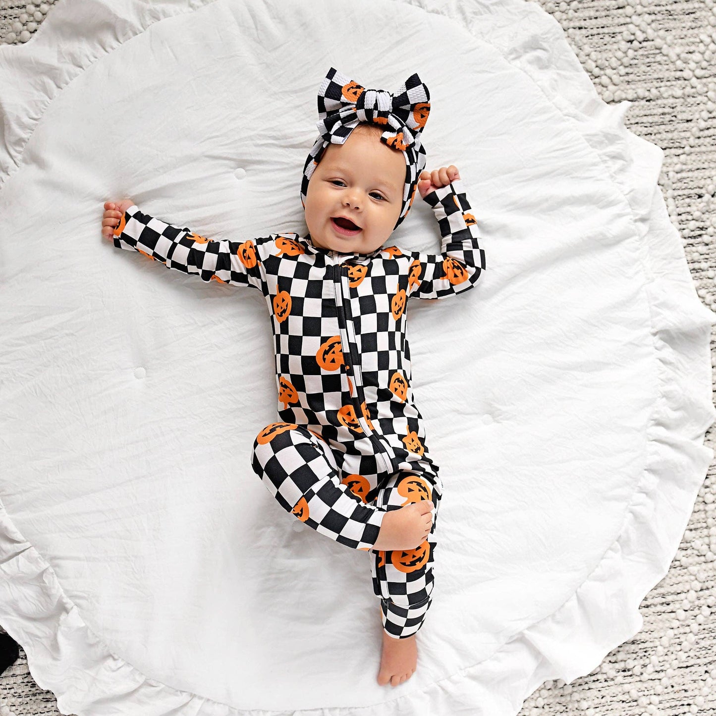 Merlin Pumpkin ZIP Bamboo Halloween Sleepies Little