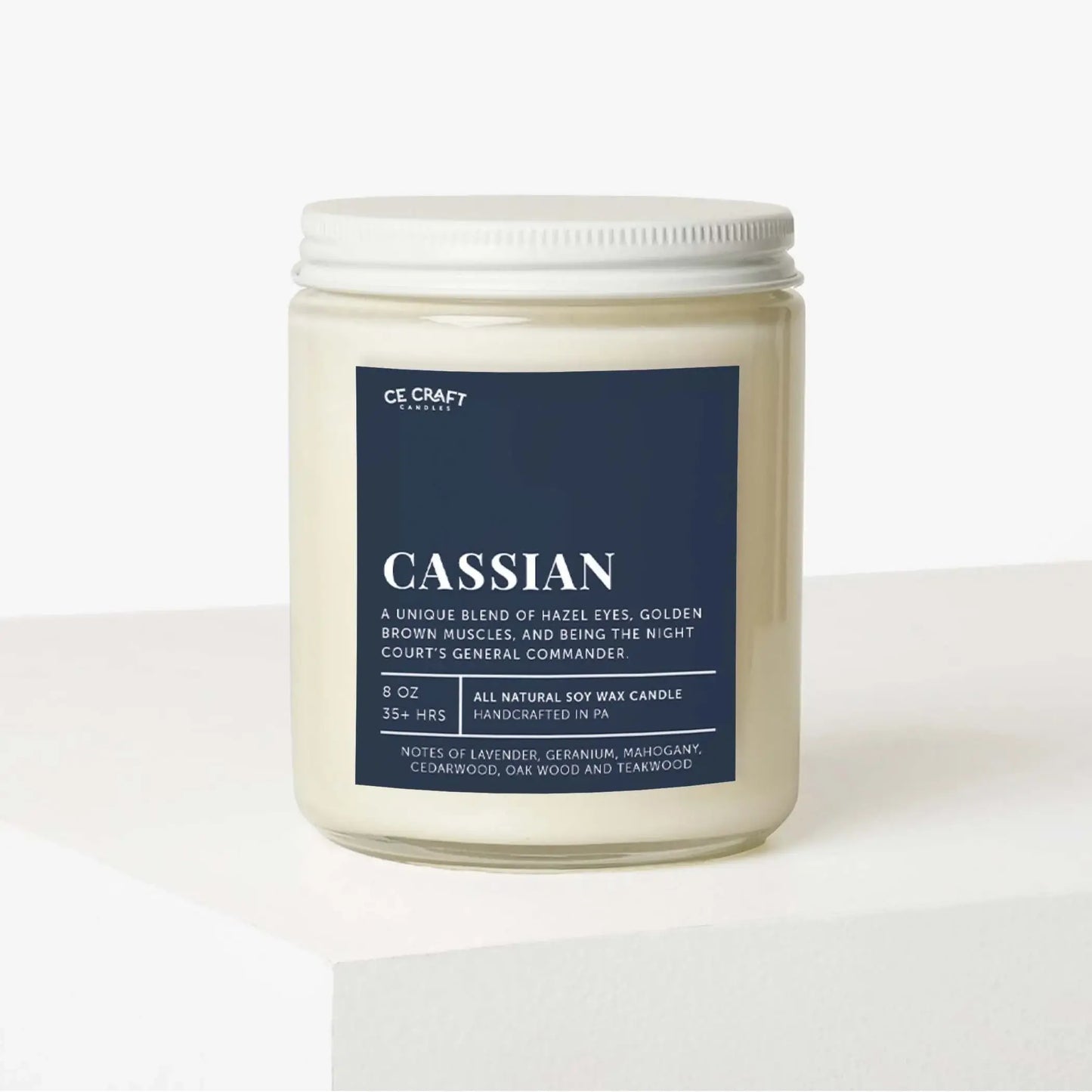 Cassian Scented Candle: Standard