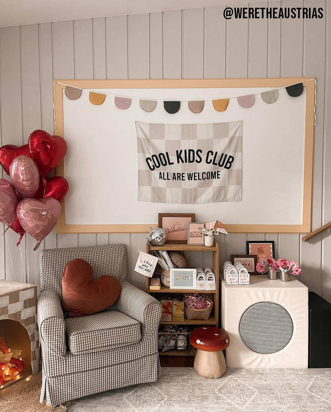 Cool Kids Club Banner | Fabric Wall Sign: Original 36x26"