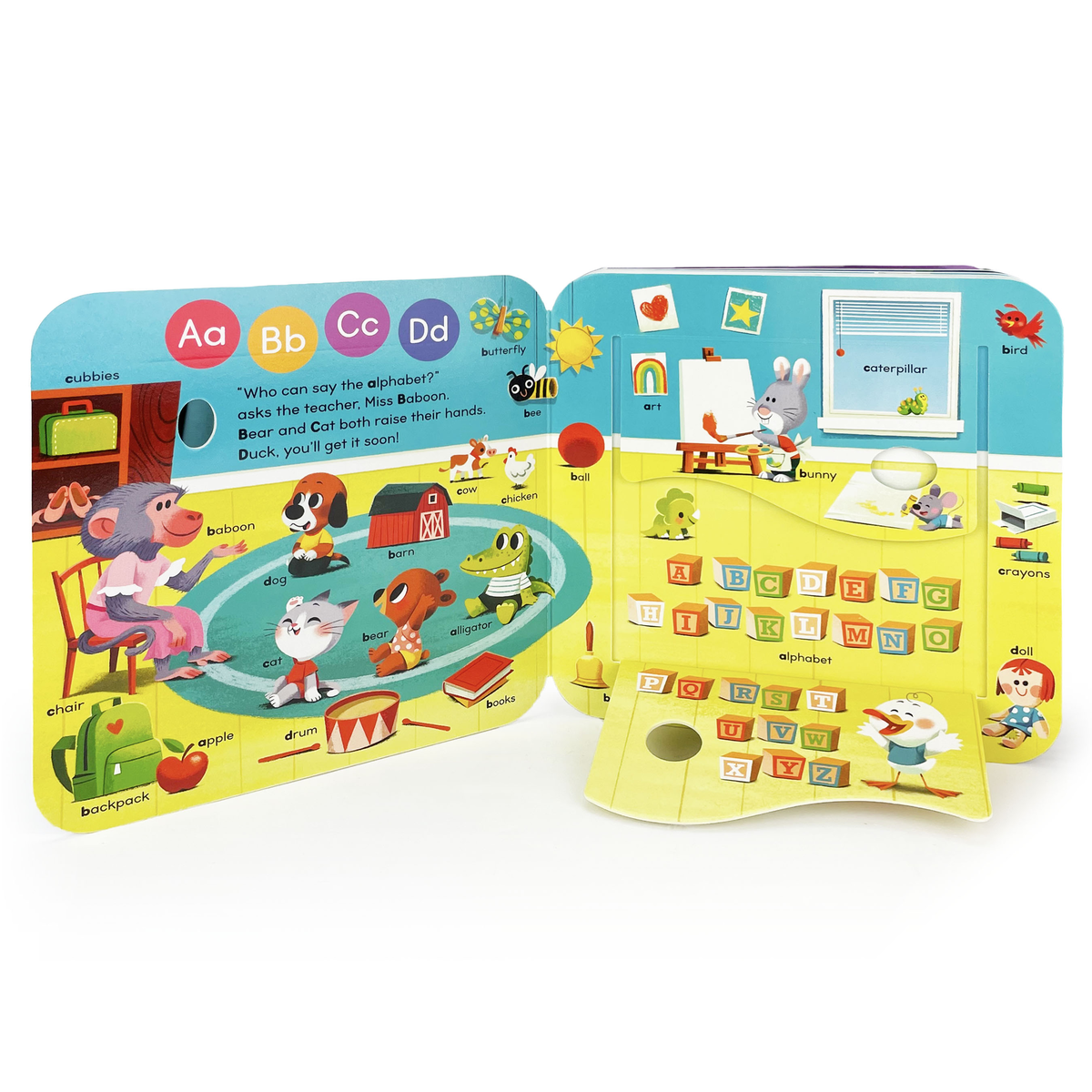 ABC Lift-a-Flap Early Learning Board Book