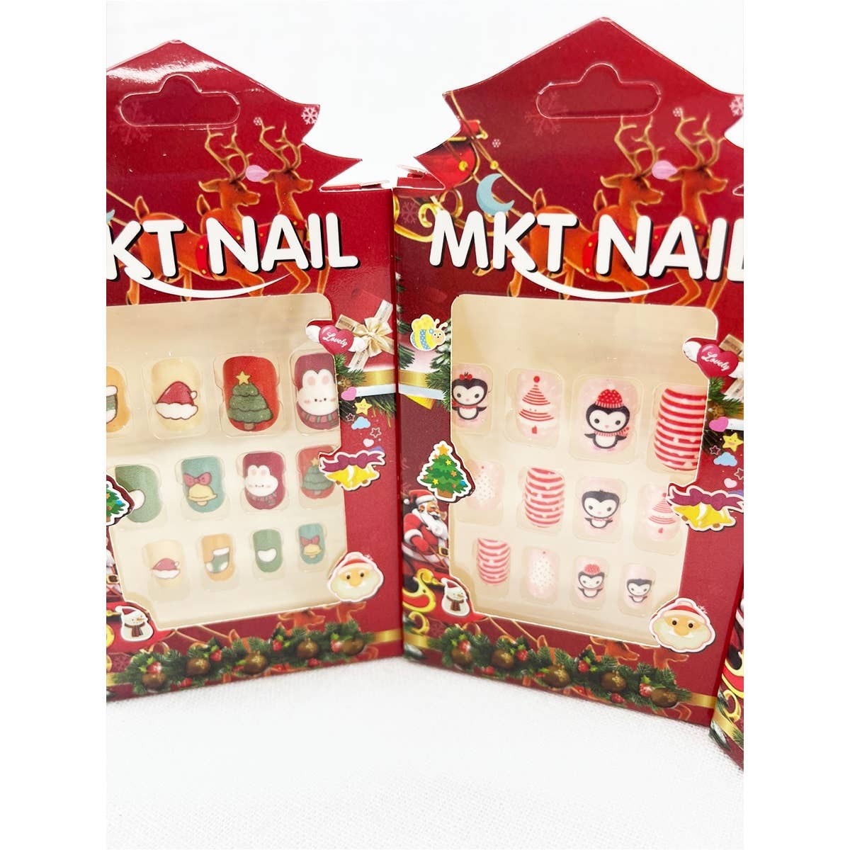 Kids Christmas Press on Nails