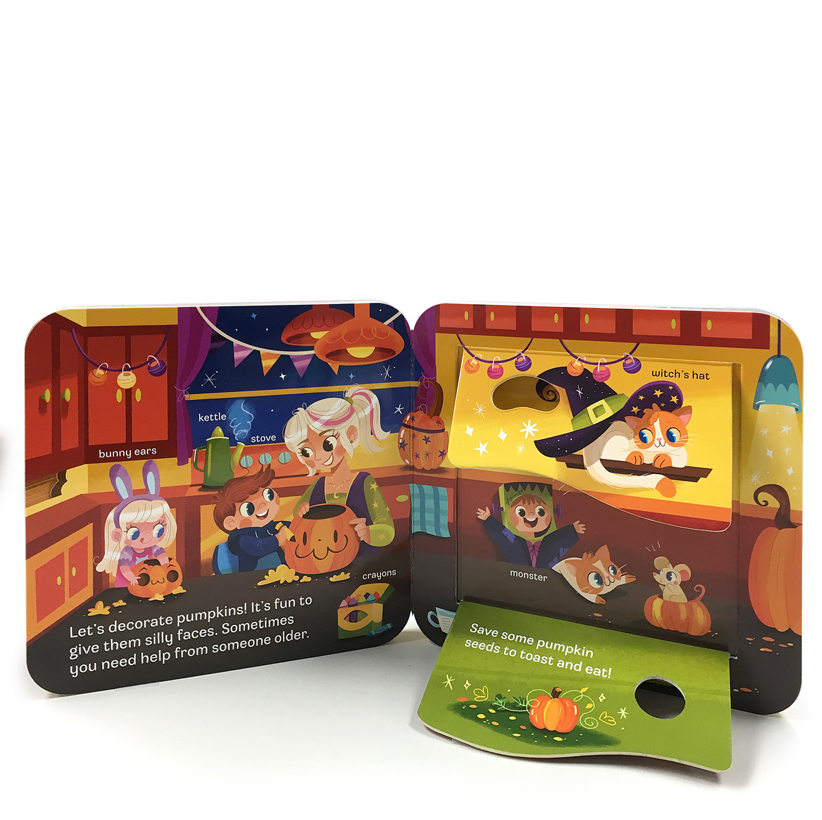 Boo Lift-a-Flap Halloween Board Book