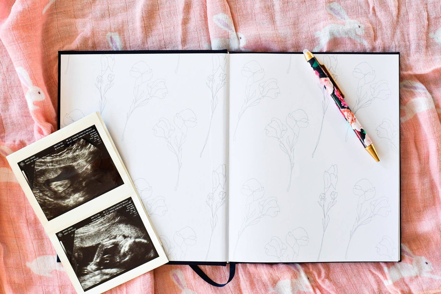 Dear Baby: A Pregnancy Prayer Journal & Memory Book for Moms: Ivory