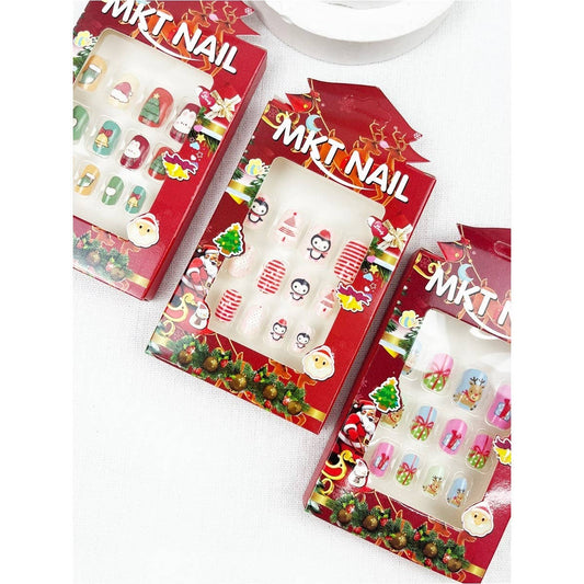 Kids Christmas Press on Nails