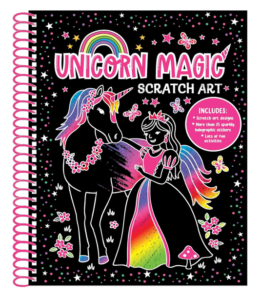 Unicorn Magic Scratch Art & Stickers Activity Pad