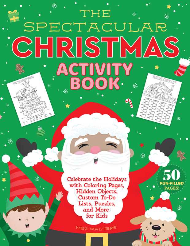 Spectacular Christmas Activity Book by: Paperback; 112 pages / English