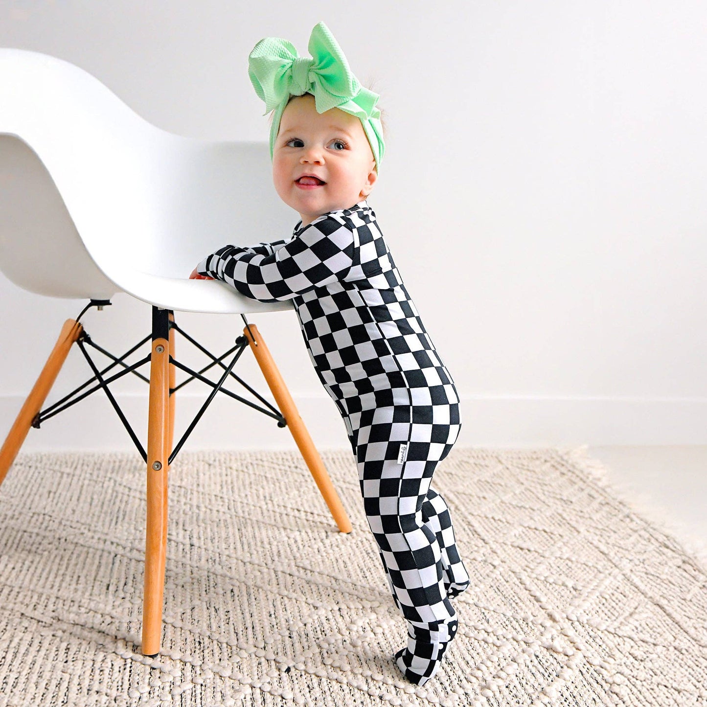 Axel ZIP Bamboo Sleepies Little Baby Outfit Bamboo