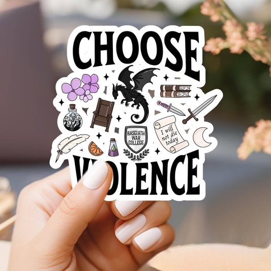 Choose Violence Sticker