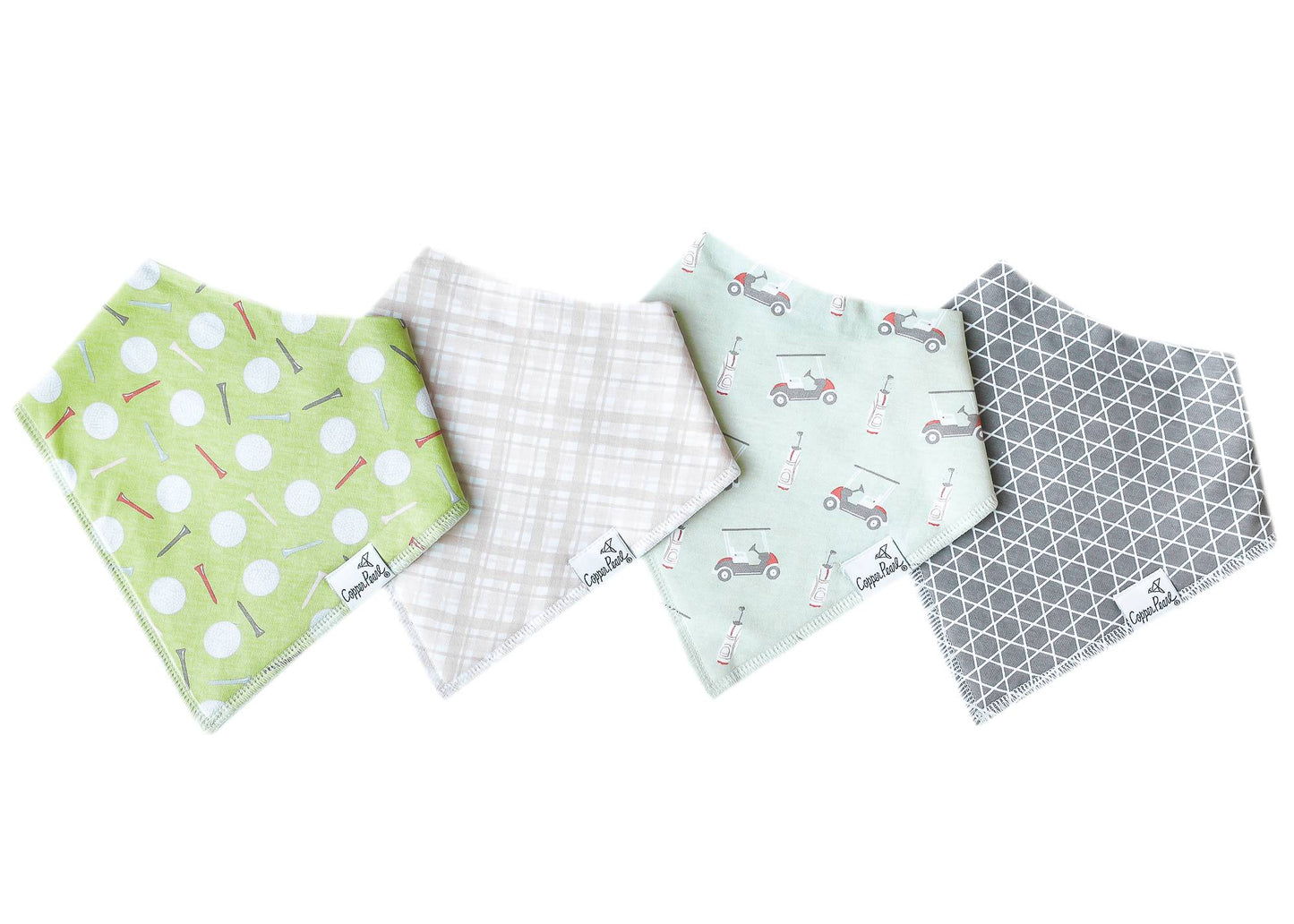 Bogey Bandana Bib Set (4-Pack)