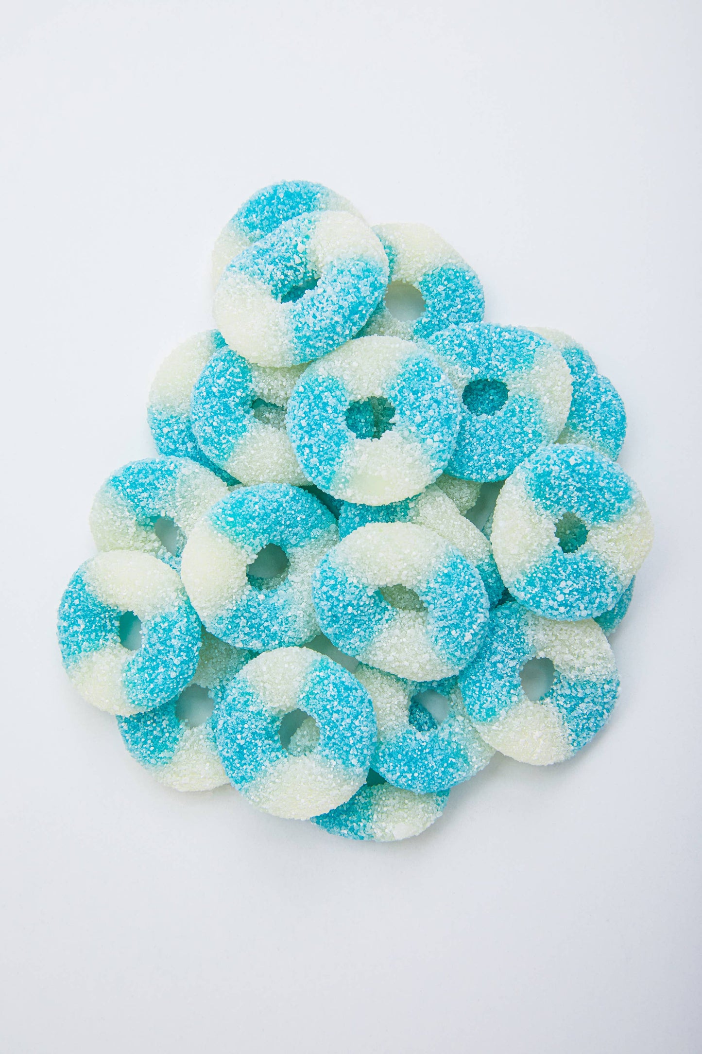 Sour Blue Raspberry Rings