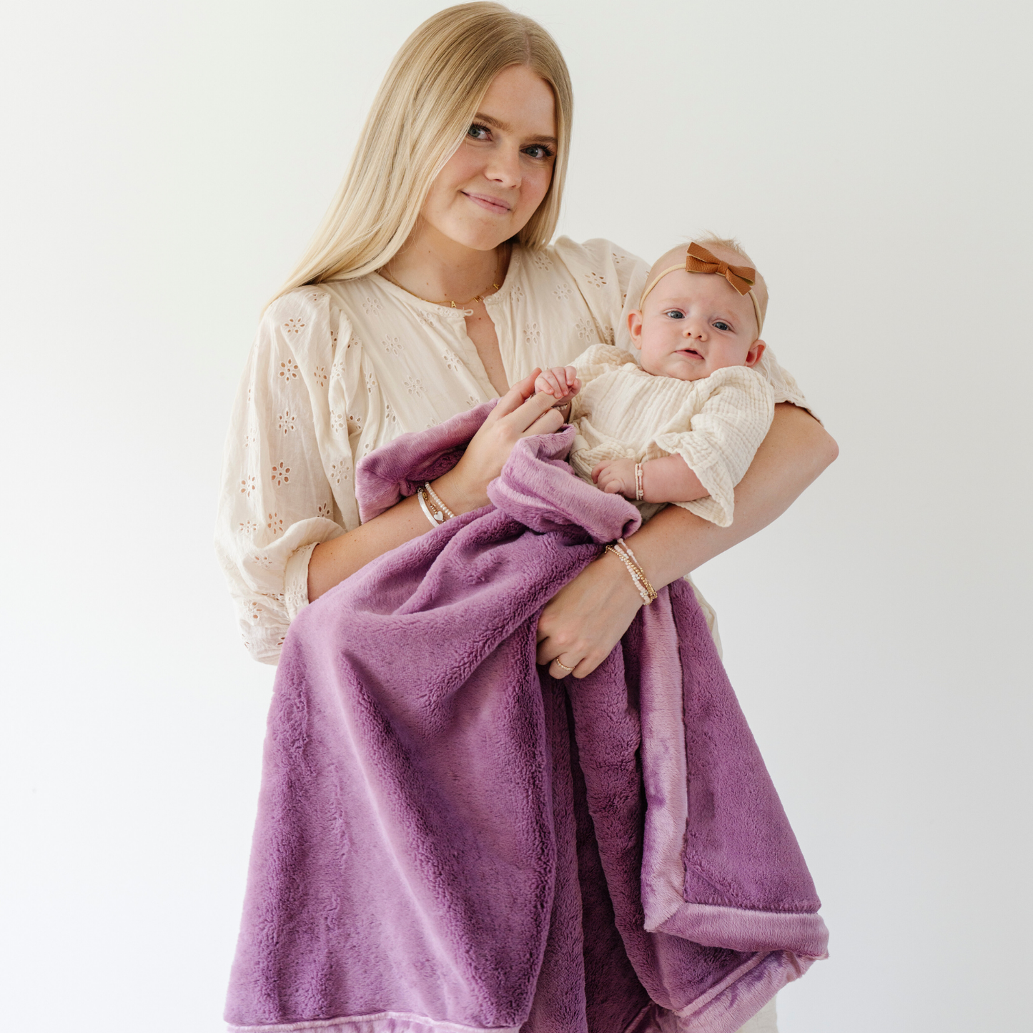 LUSH RECEIVING BLANKETS: Hunter