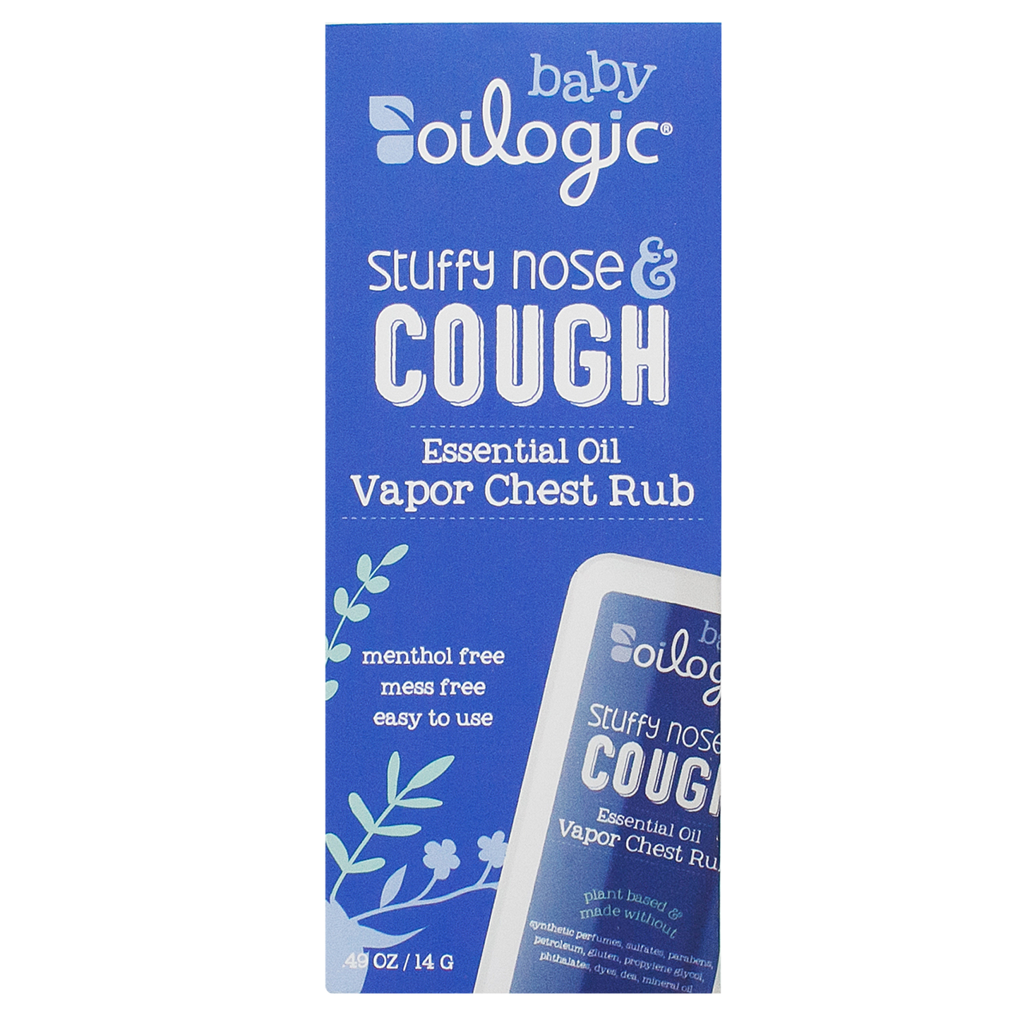 Stuffy Nose & Cough Vapor Chest Rub