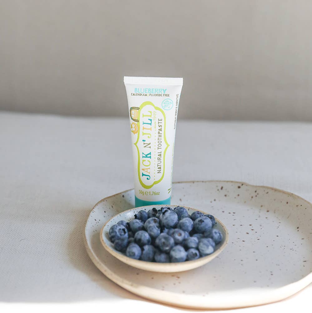 Blueberry Jack N' Jill Natural Toothpaste