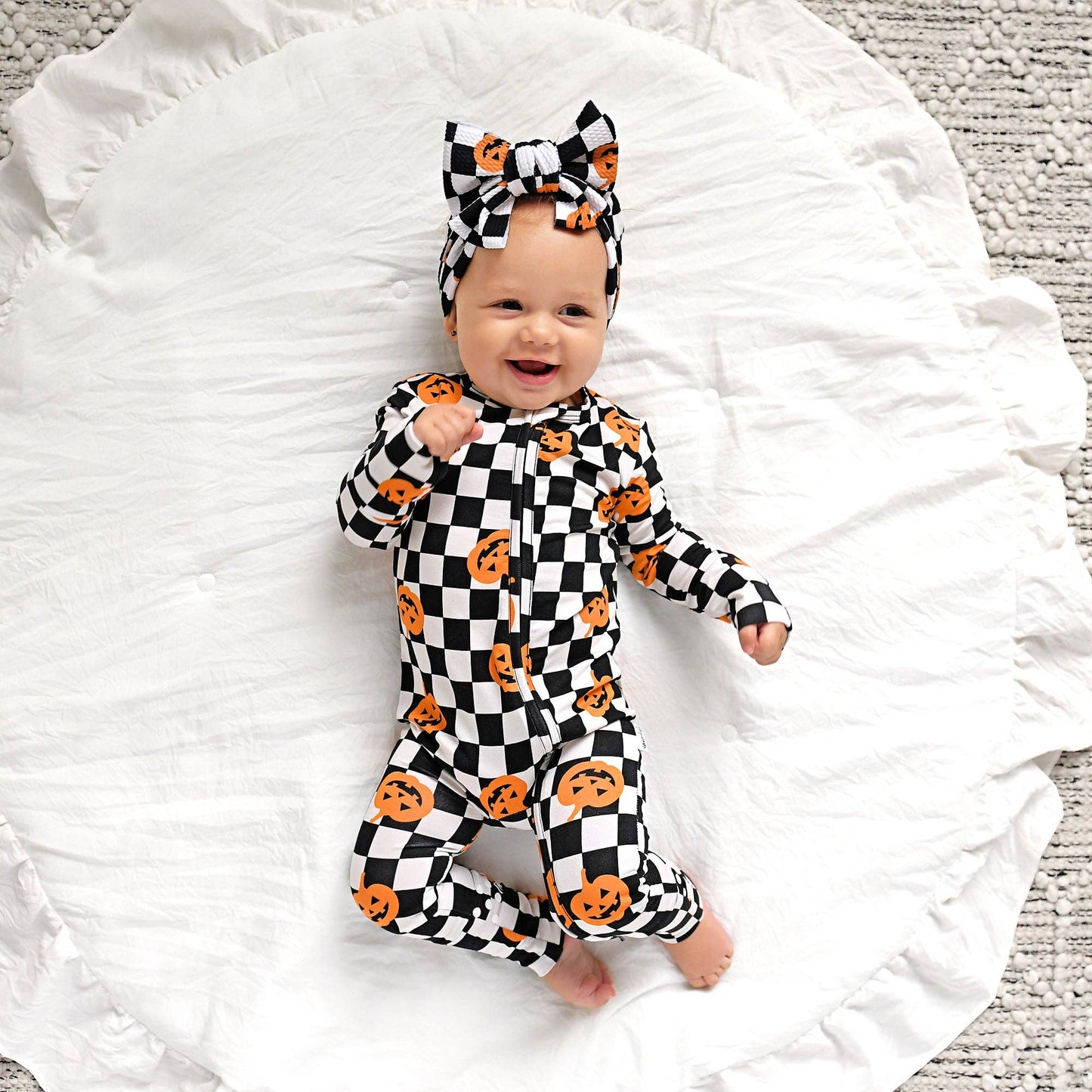 Merlin Pumpkin ZIP Bamboo Halloween Sleepies Little