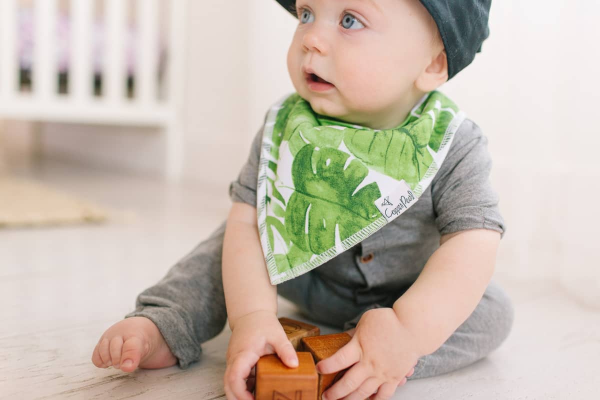 Noah Baby Bandana Bib Set (4-pack)