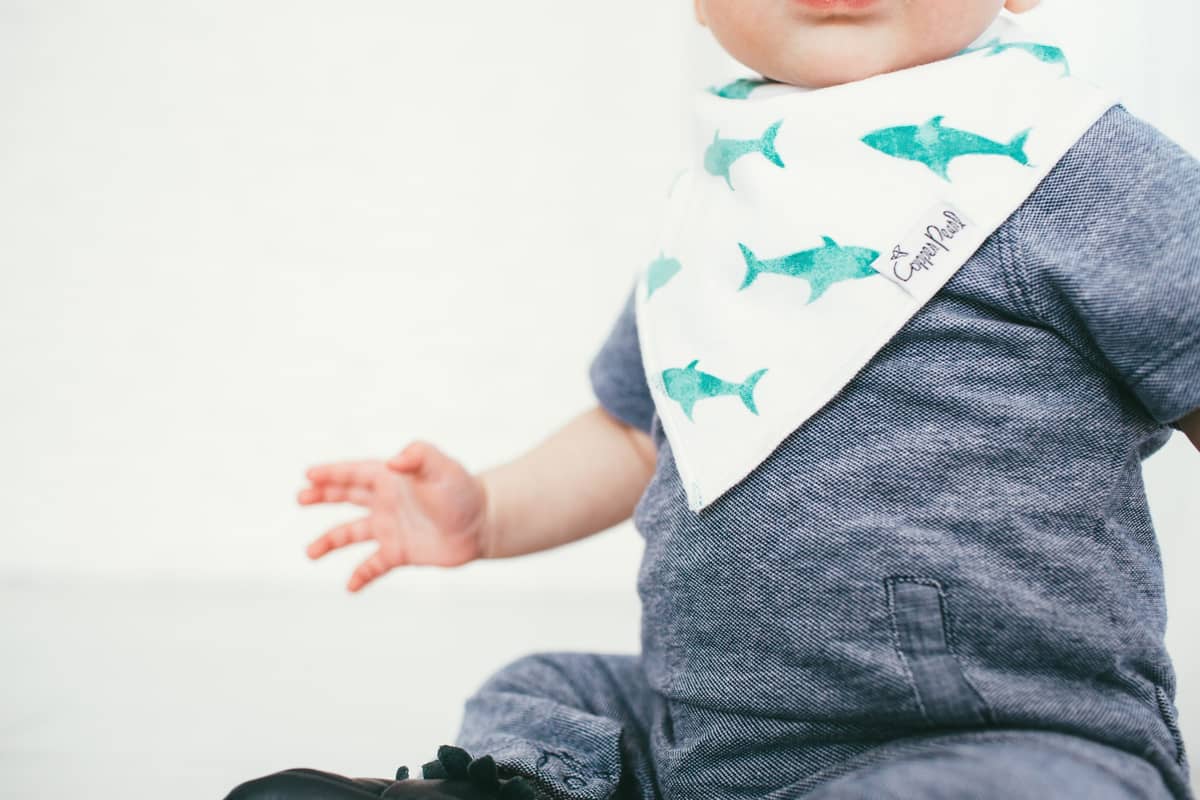 Pacific Baby Bandana Bib Set (4-pack)