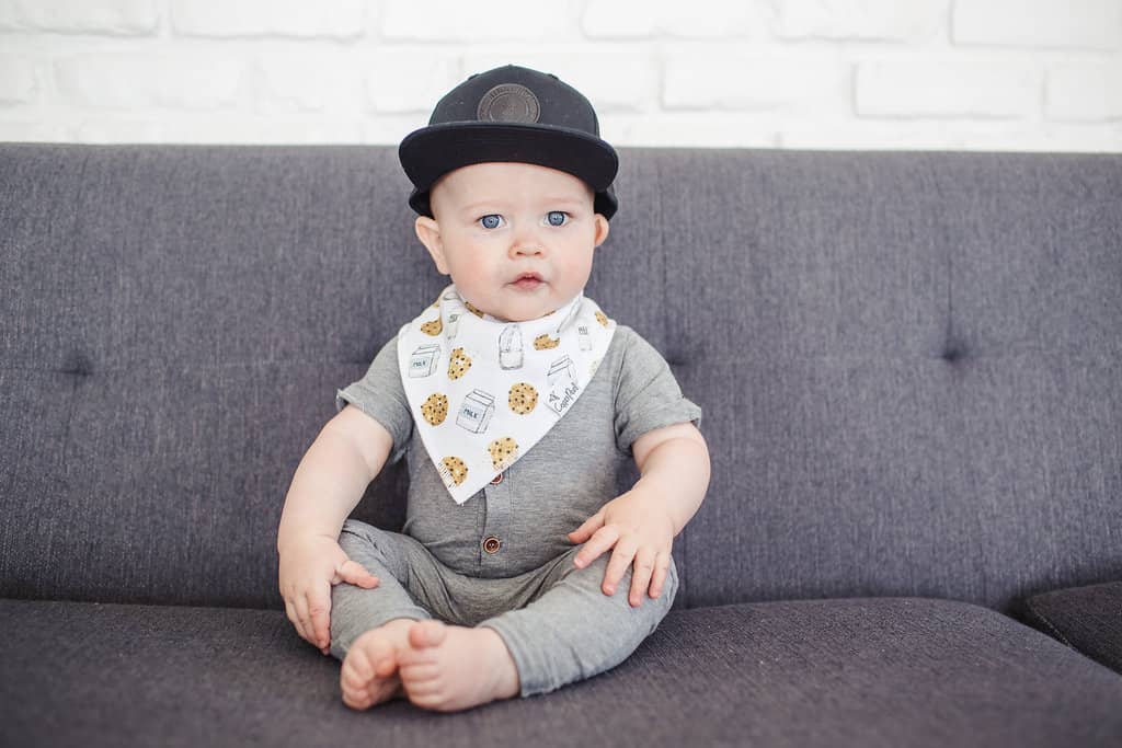 Chip Baby Bandana Bib Set (4-pack)