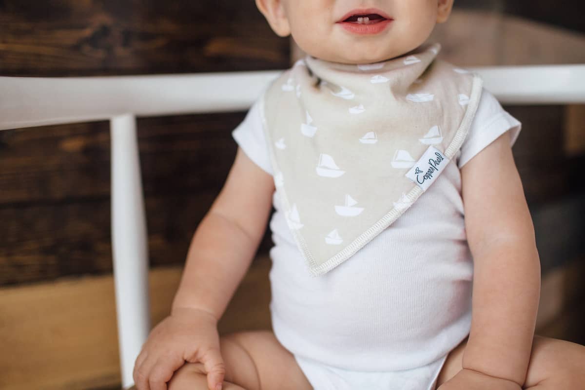 Pacific Baby Bandana Bib Set (4-pack)