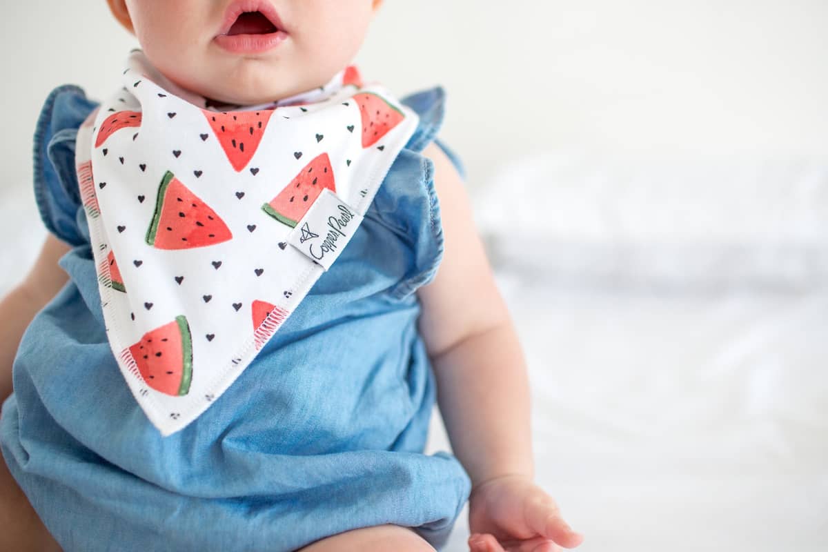 Georgia Baby Bandana Bib Set (4-pack)