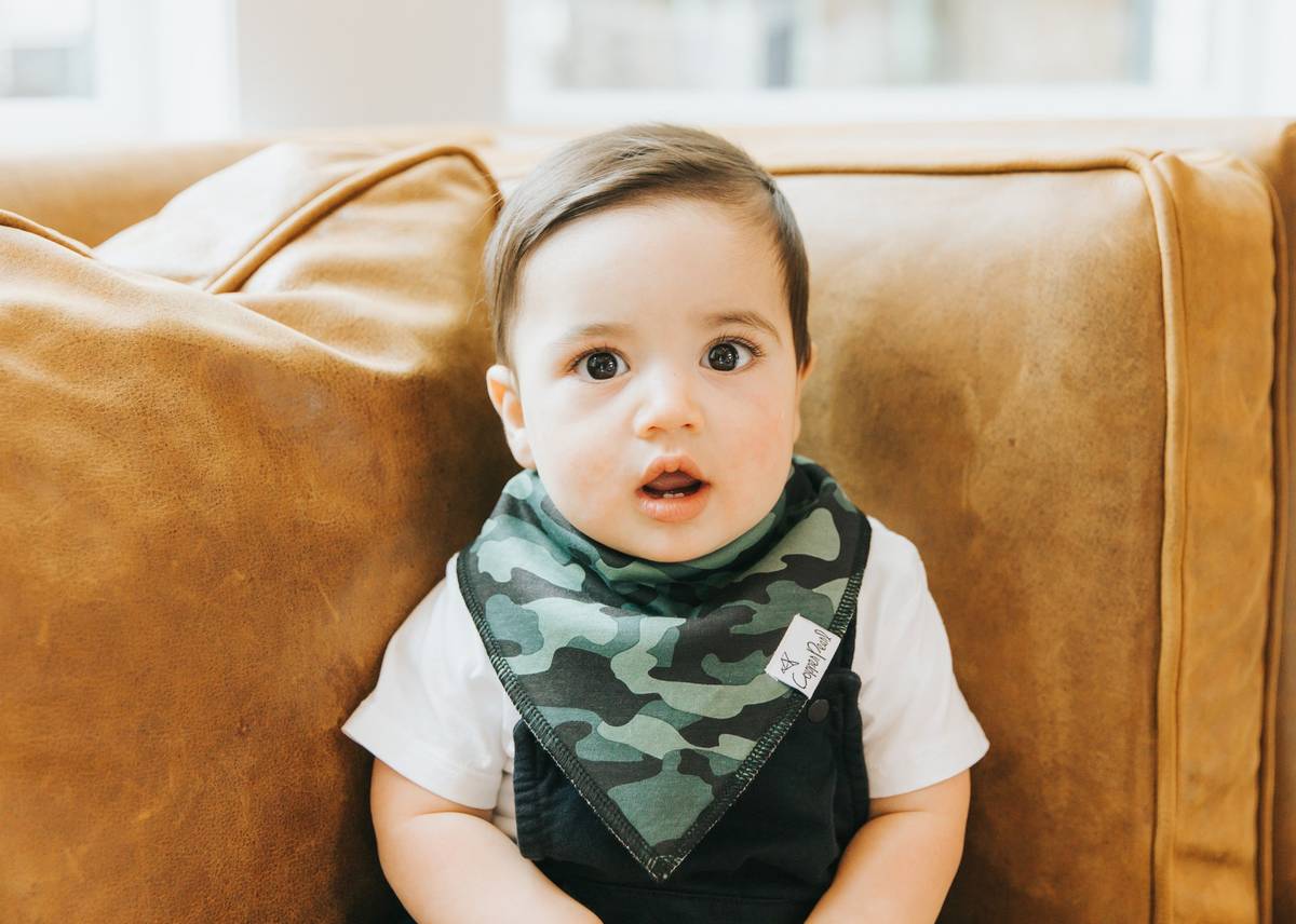 Diesel Baby Bandana Bib Set (4-pack)