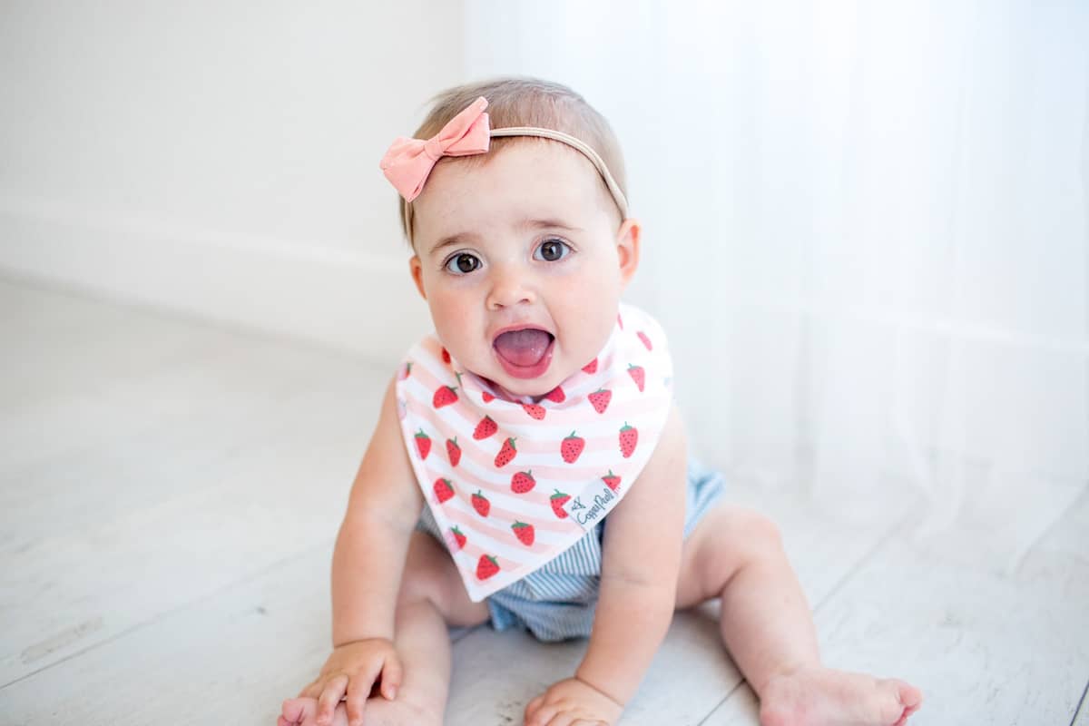 Georgia Baby Bandana Bib Set (4-pack)