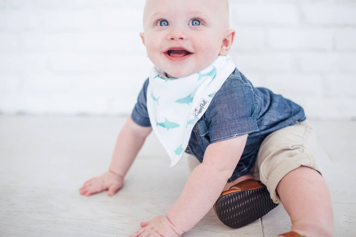 Pacific Baby Bandana Bib Set (4-pack)