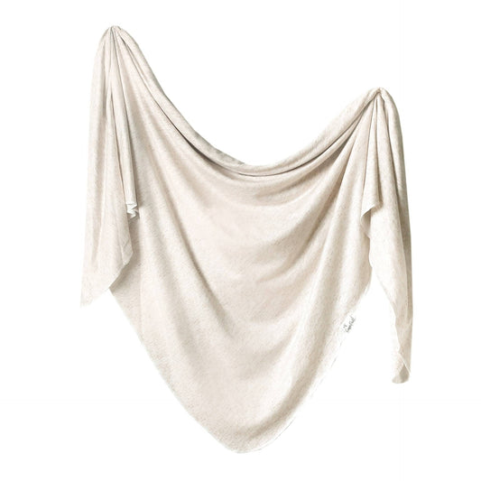 Oat Knit Blanket Single