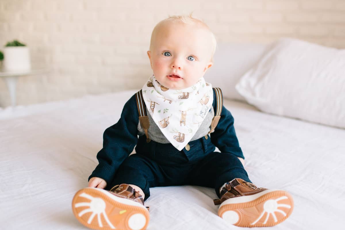 Noah Baby Bandana Bib Set (4-pack)