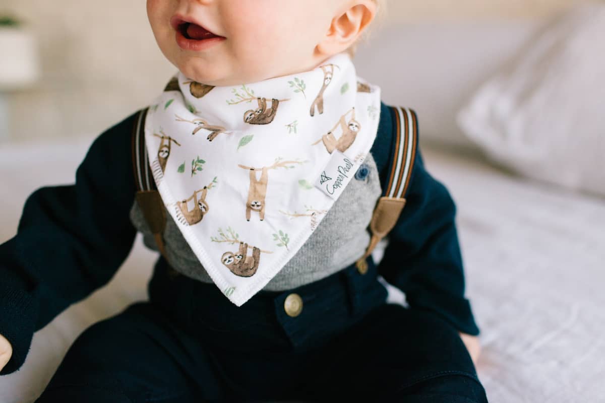 Noah Baby Bandana Bib Set (4-pack)