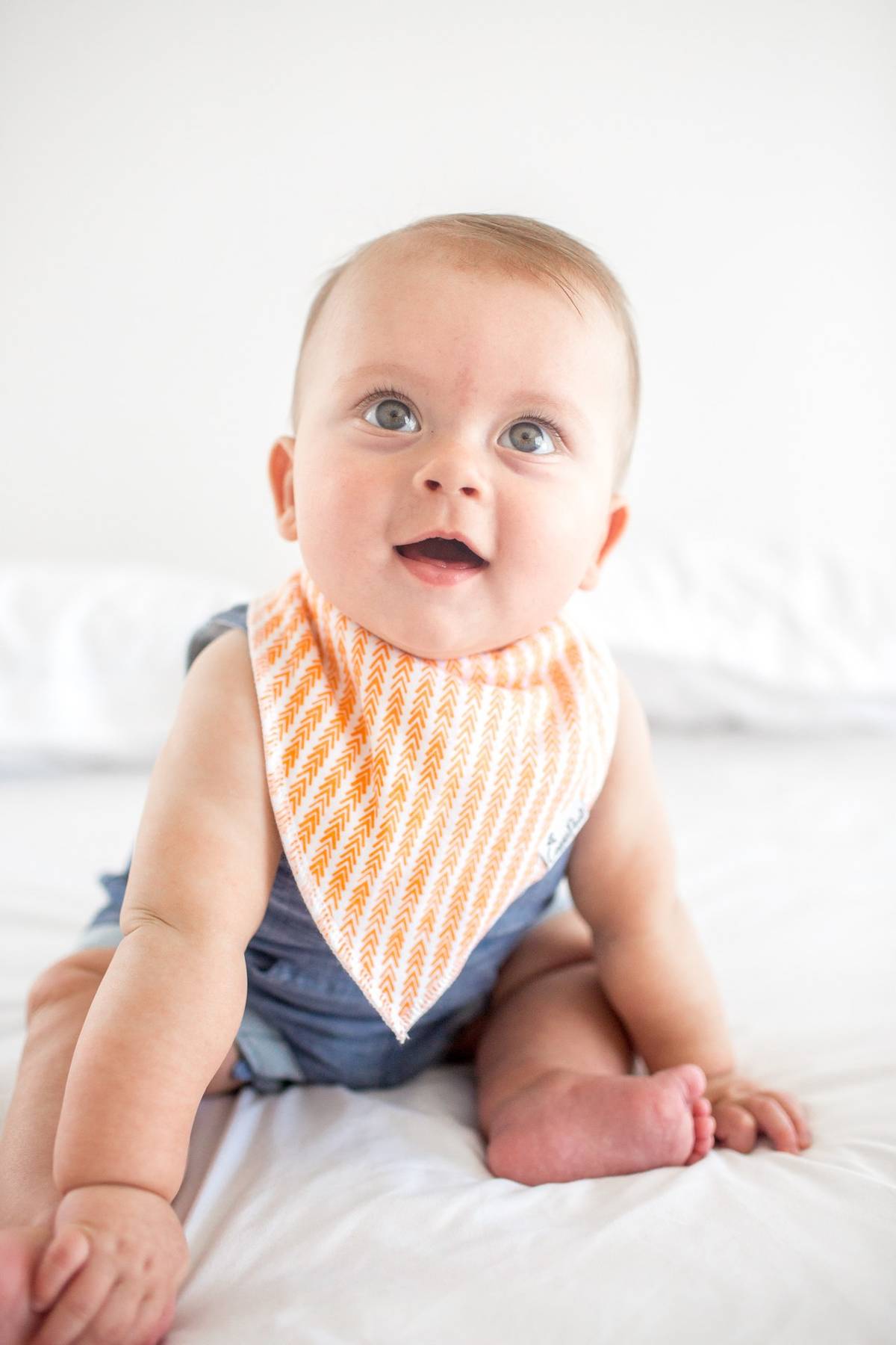 Pacific Baby Bandana Bib Set (4-pack)