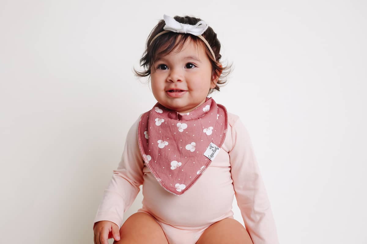 Minnie Mouse Bandana Bib Set (4-Pack)