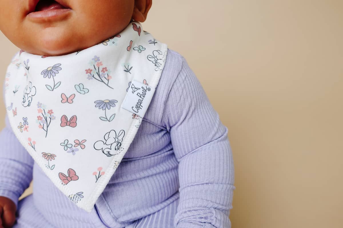 Minnie Mouse Bandana Bib Set (4-Pack)